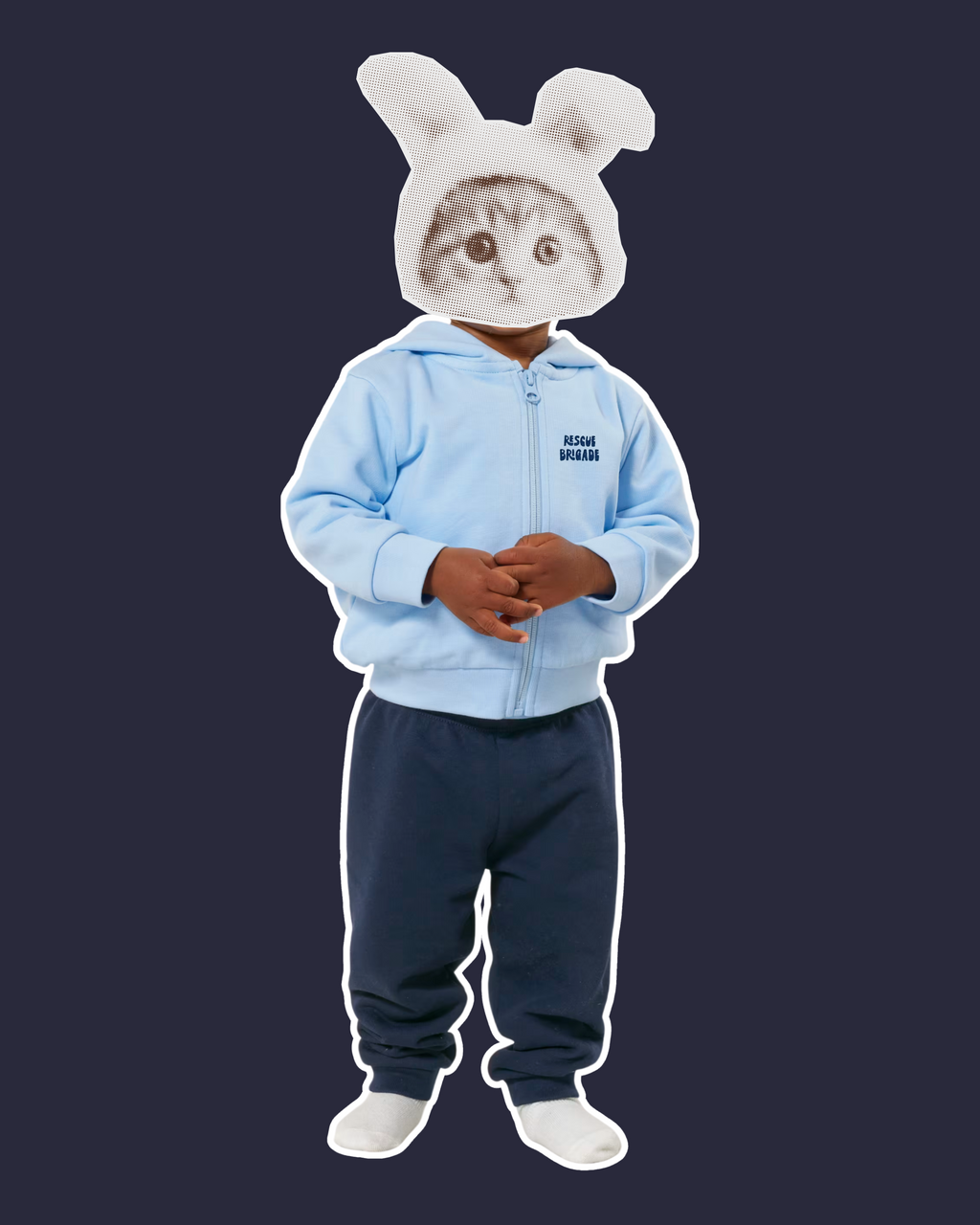 Mini Rescue Brigade Hood'