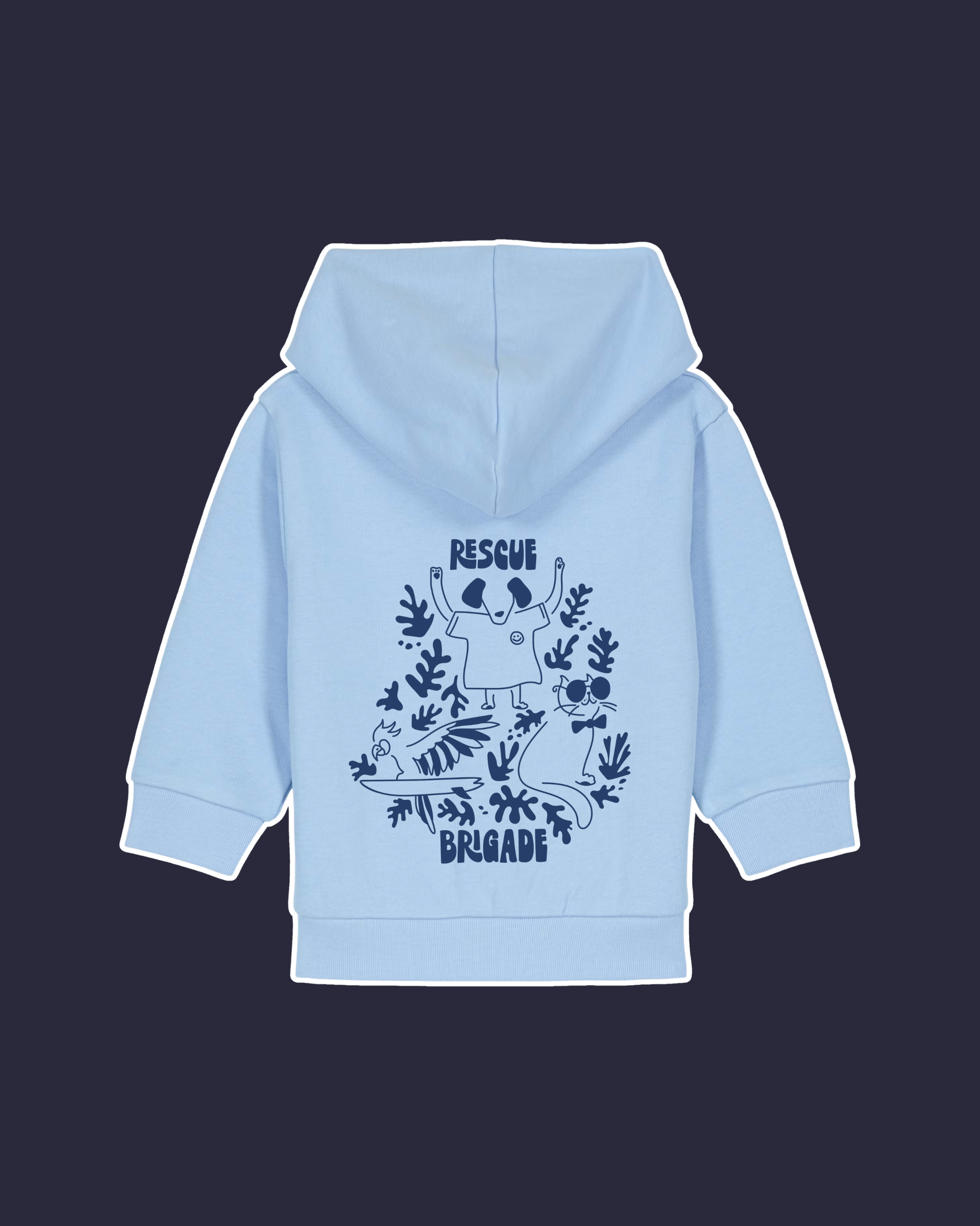 Mini Rescue Brigade Hood'