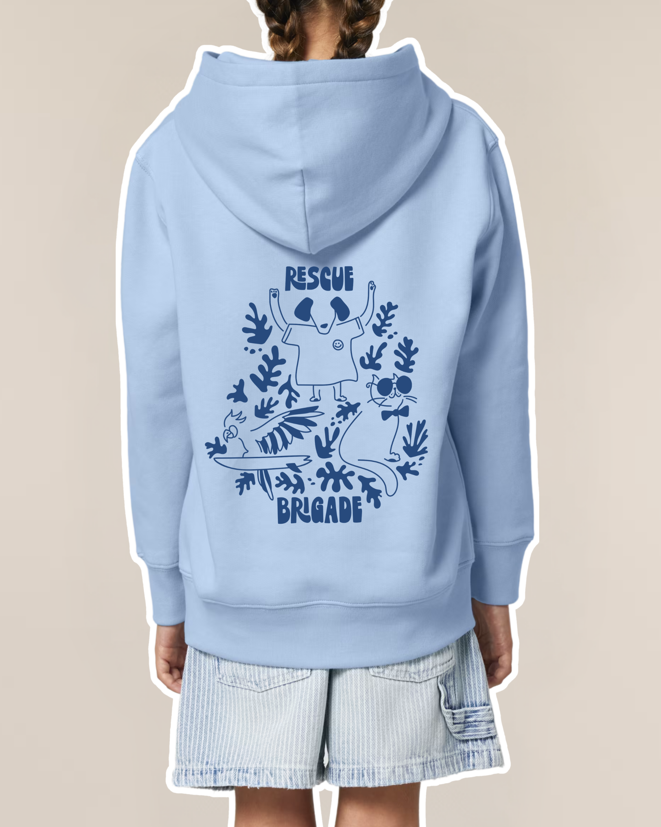 Mini Rescue Brigade Hood'