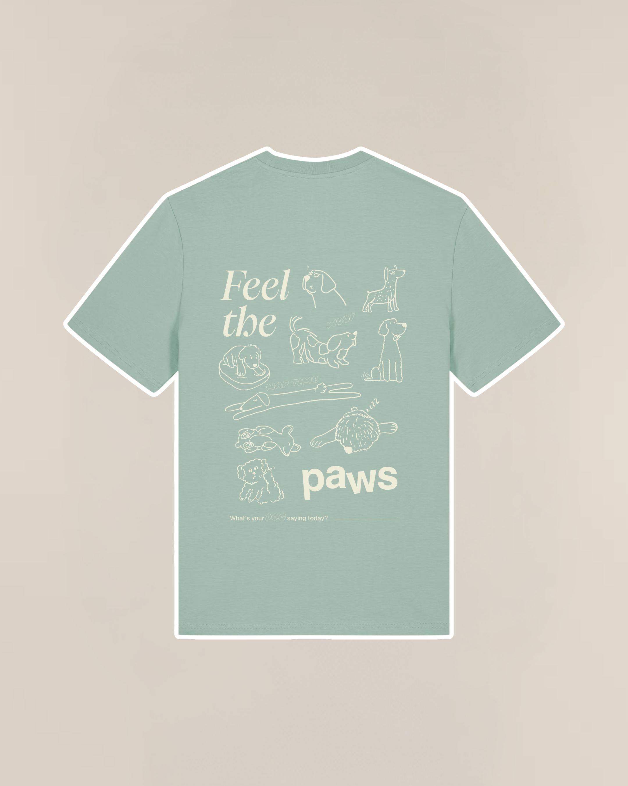 Feel The Paws Tee